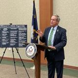 Congressman Joe Wilson at the West Columbia stop of the 2022 Legislative Agenda Press Tour.
