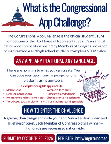 App challenge flyer