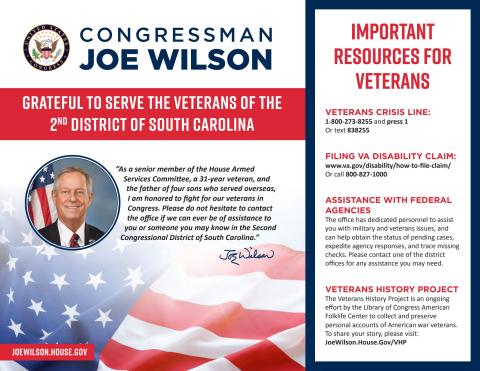 2023 Veterans Postcard Front